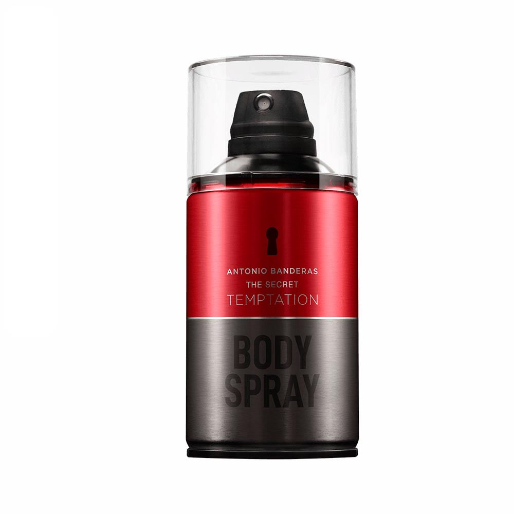 Body Spray Antonio Banderas The Secret Temptation 250Ml