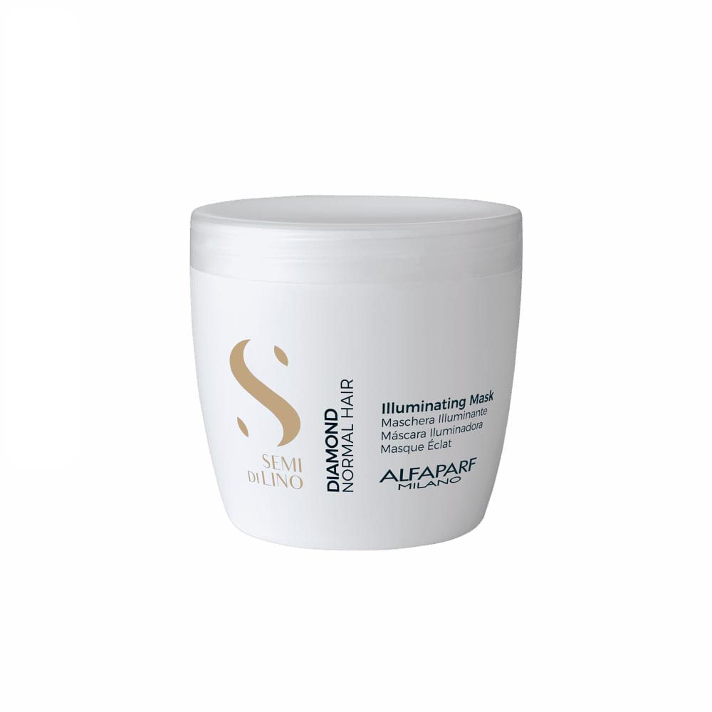 Máscara Capilar Alfaparf Semi Di Lino Diamond Illuminating 500ml