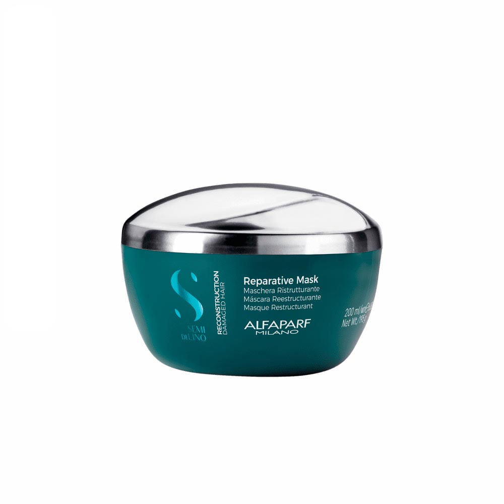 Máscara Capilar Alfaparf Milano Semi Di Lino Reconstruction Reparative 200ml