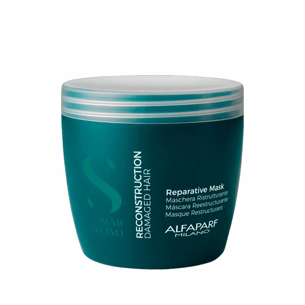 Máscara Capilar Alfaparf Semi Di Lino Reconstruction Reparative 500ml