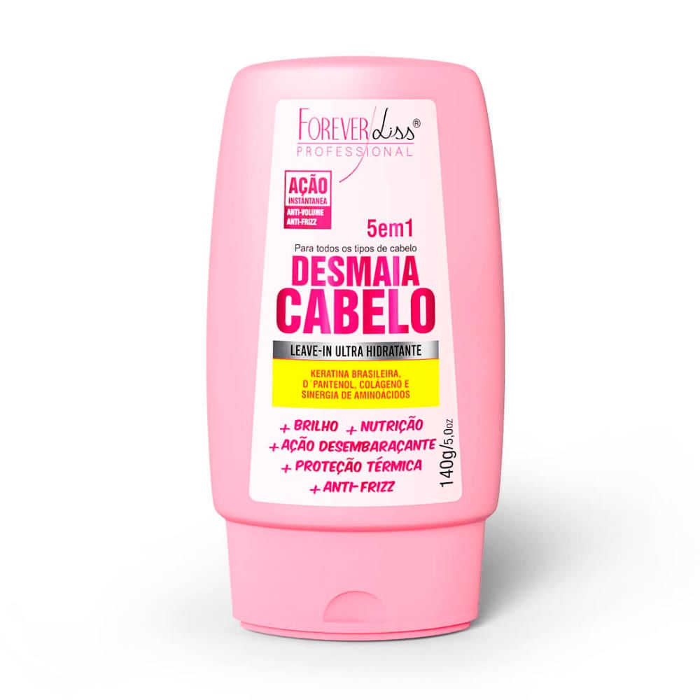 Leave-in Forever Liss 5 Em 1 Desmaia Cabelo 140g