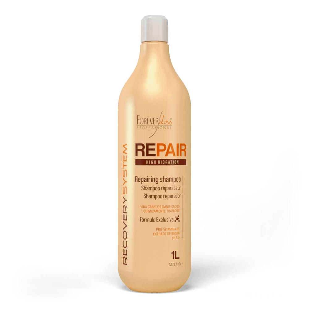 Shampoo Forever Liss Reparador Force Repair 1 Litro