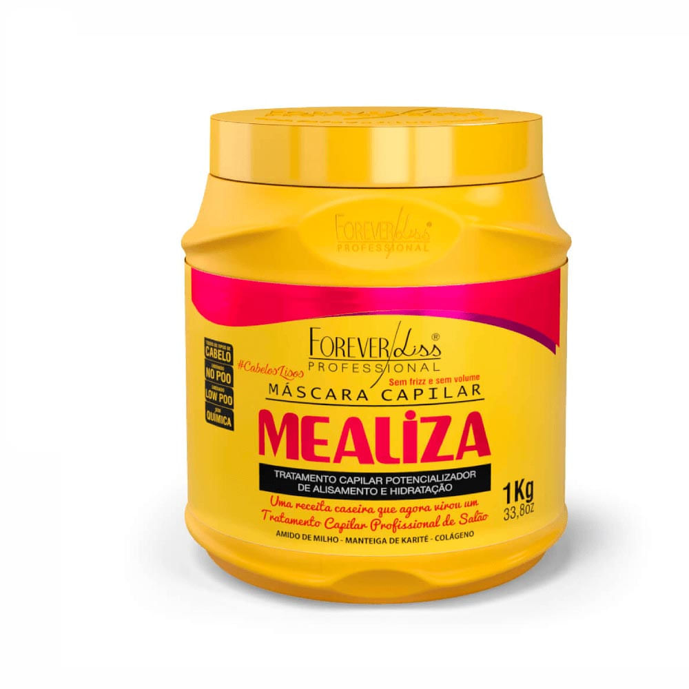 Máscara Capilar MeAliza Forever Liss 1kg