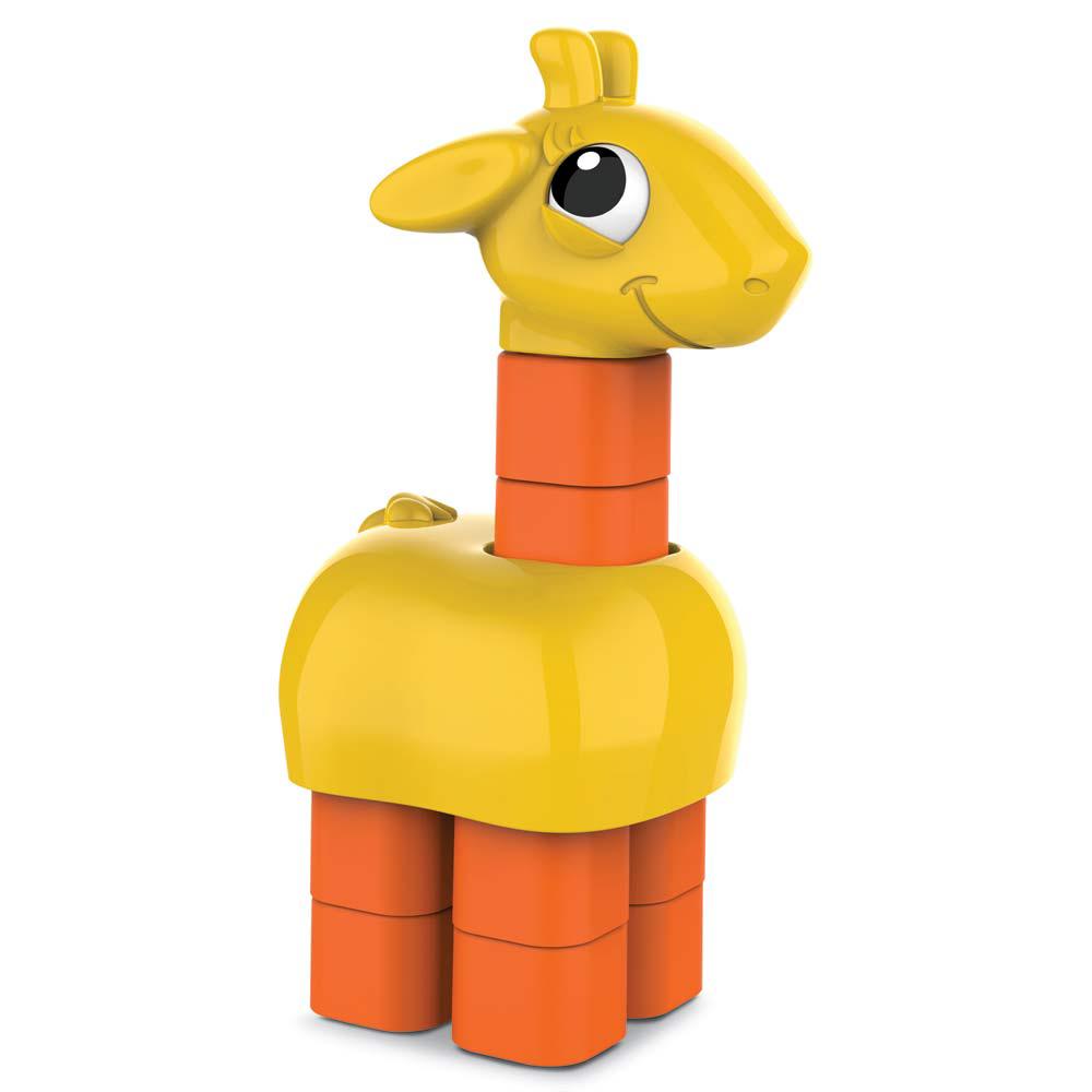 Brinquedo Educativo Blocos de Montar Fofo Blocos Gina Elka