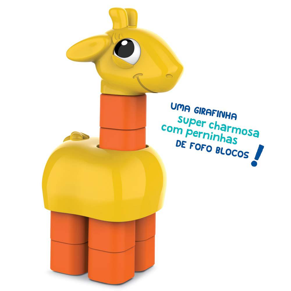 Brinquedo Educativo Blocos de Montar Fofo Blocos Gina Elka