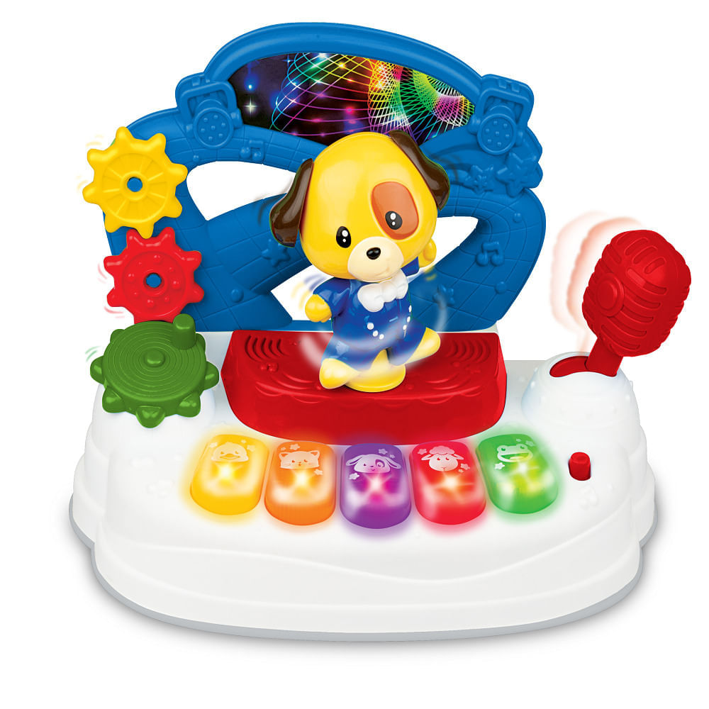 Piano Cachorrinho Pop Star WinFun Yes Toys