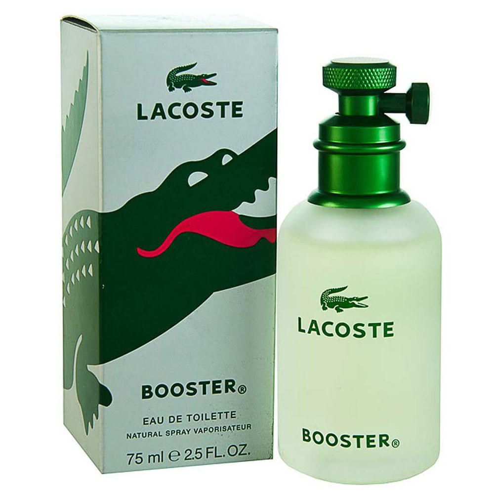 Perfume Masculino Booster Da Lacoste Eau De Toilette 125 Ml