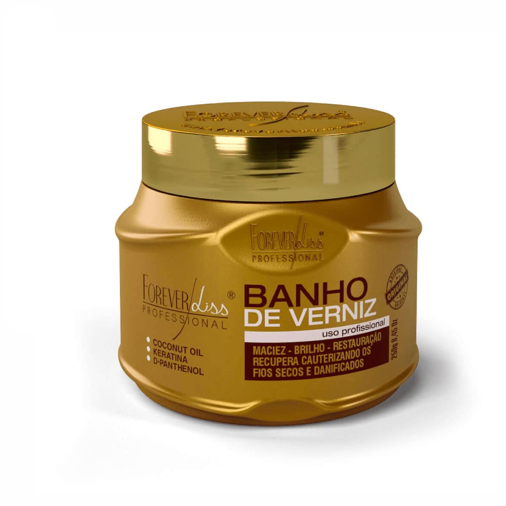 Máscara Banho De Verniz Forever Liss 230g