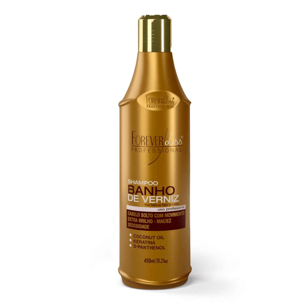 Shampoo Forever Liss Banho De Verniz 450Ml