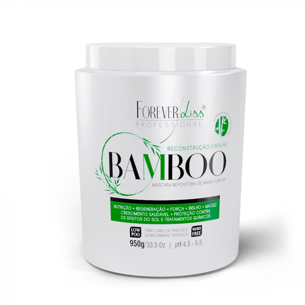 Máscara Regeneradora Forever Liss De Bamboo 950g