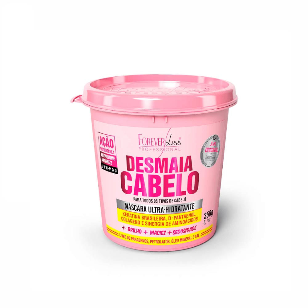 Máscara Desmaia Cabelo Forever Liss 350g