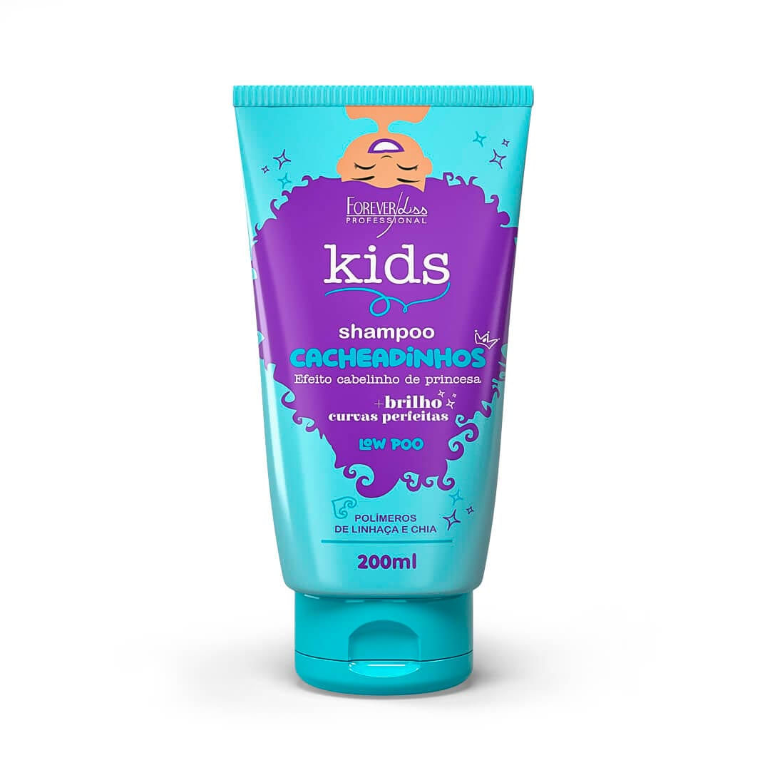 Shampoo Forever Kids Infantil Cachinhos 200Ml