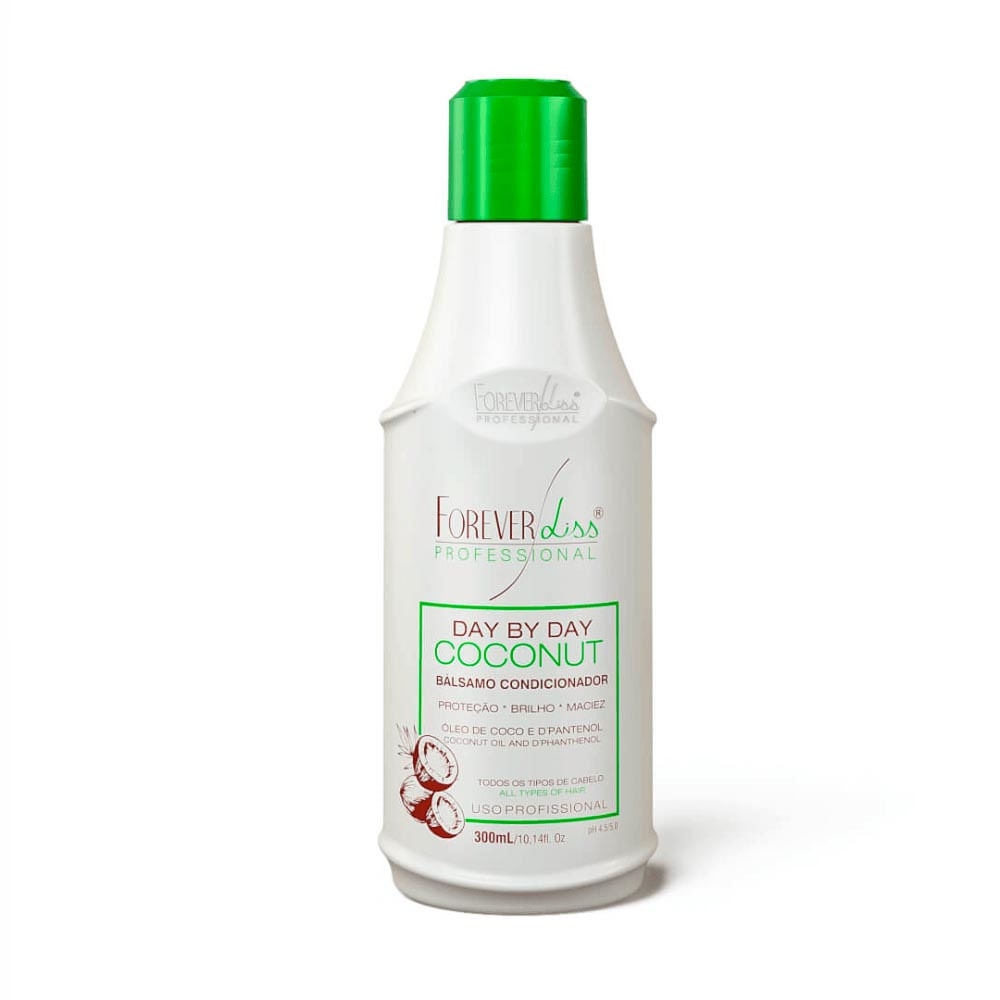 Bálsamo Condicionador Forever Liss Day By Day Coconut 300Ml