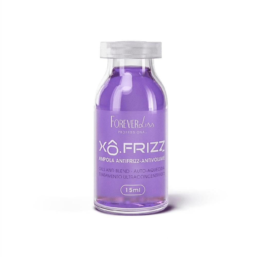 Ampola Para Cabelo Xô Frizz Forever Liss 15Ml