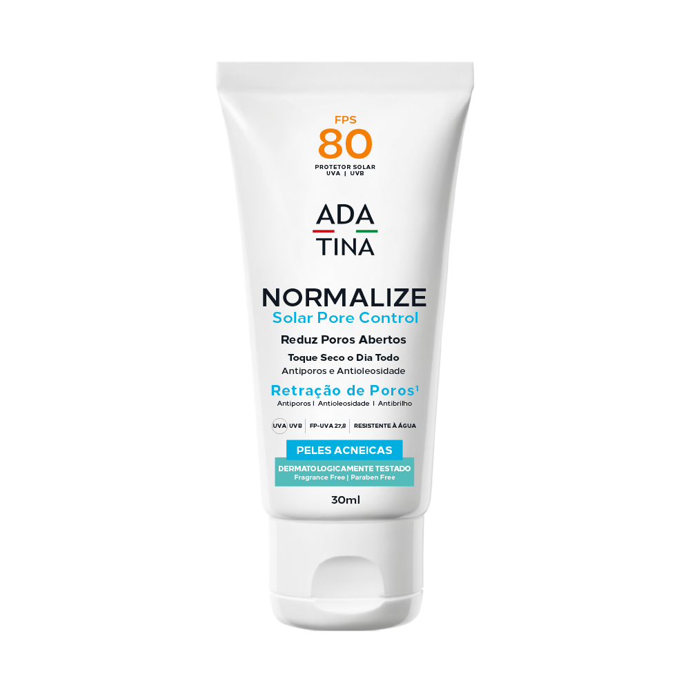 Protetor solar acne poros e oleosidade Normalize Pore Control Fps 80 30ml