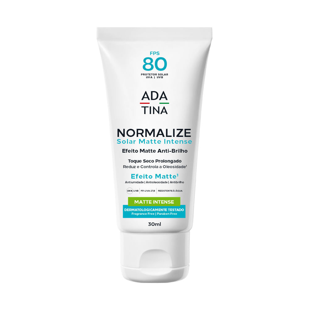 Protetor Solar Pele Oleosa Normalize Matte Intense FPS 80 30ml