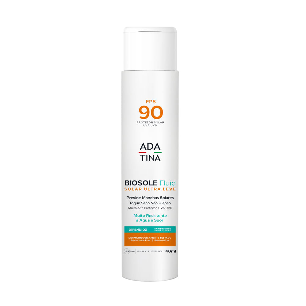Protetor Solar Fluido Anti-Melasma Biosole Fluid FPS 90 40ml
