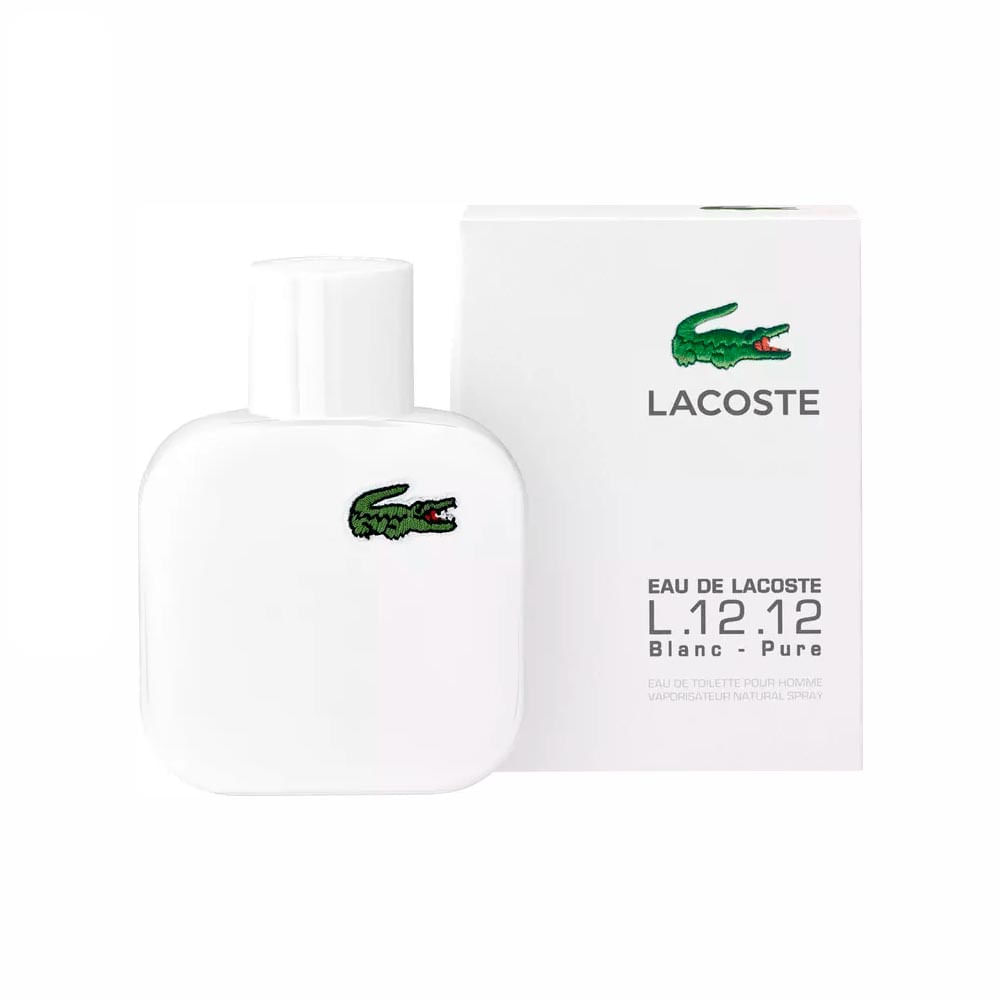 Perfume Masculino L.12.12 Blanc De Lacoste Eau De Toilette 100ml