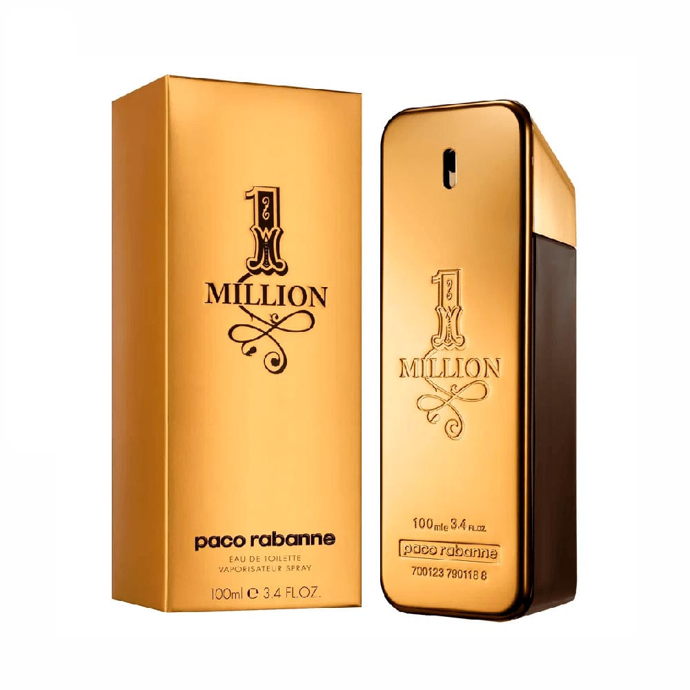 1 Million de Paco Rabanne Eau de Toilette Perfume Masculino 100 ml