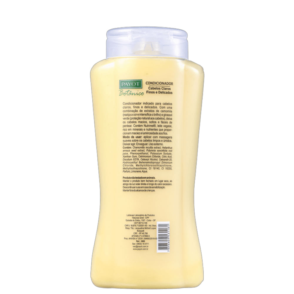 Condicionador Payot Botânico Camomila Girassol e Nutrimel 300ml
