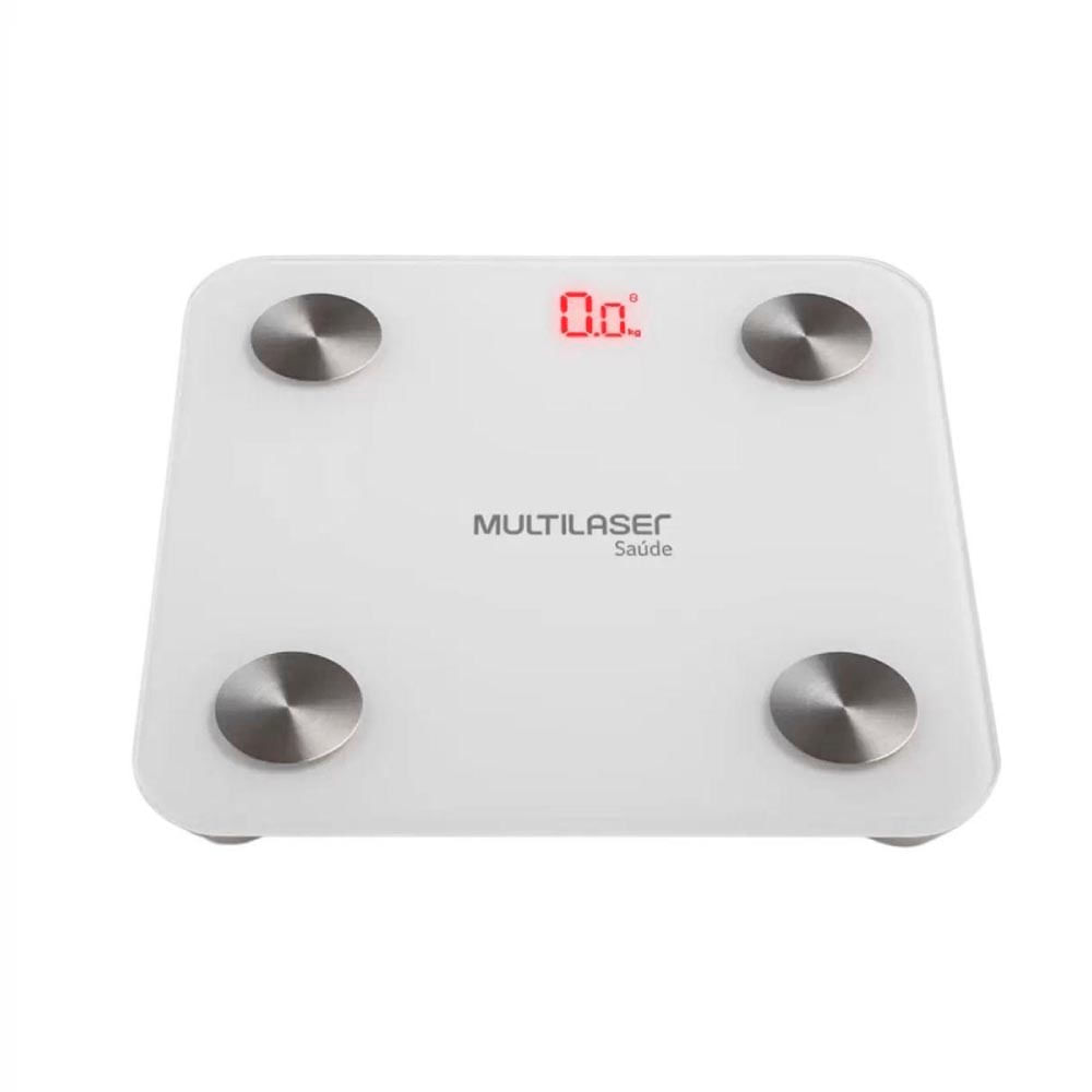 Balança Bluetooth Bioimpedância Multilaser BioHealth