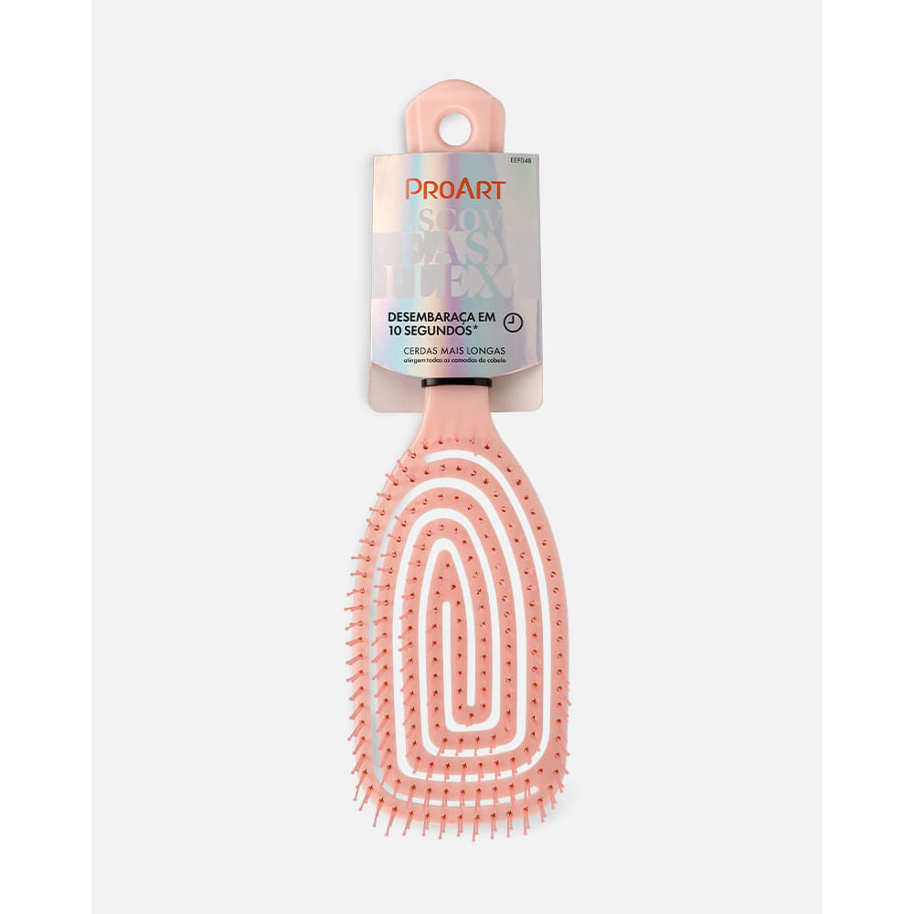 Escova Raquete Easy Flexi ProArt Rosa