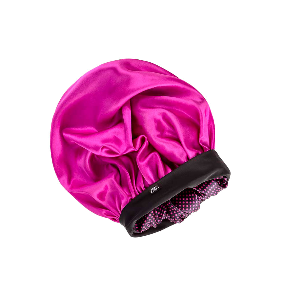 Touca de Cetim Dupla Camada GG ProArt Rosa