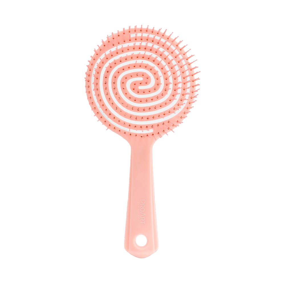 Escova Redonda Easy Flexi ProArt Rosa