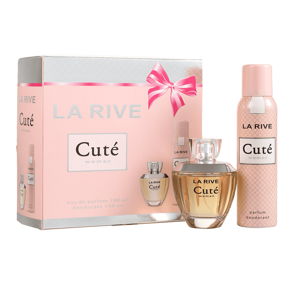 Kit Cuté Feminino La Rive Perfume Feminino Eau de Parfum 100ml + Desodorante 150ml