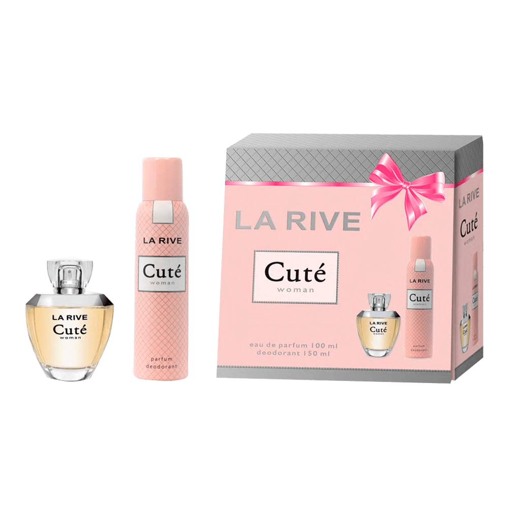 Kit Cuté Feminino La Rive Perfume Feminino Eau de Parfum 100ml + Desodorante 150ml