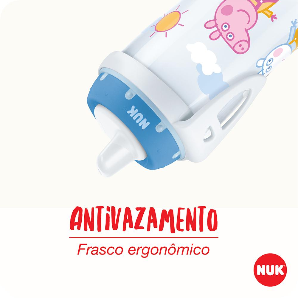 Copo Antivazamento Peppa Pig Nuk Kiddy Cup 300ml