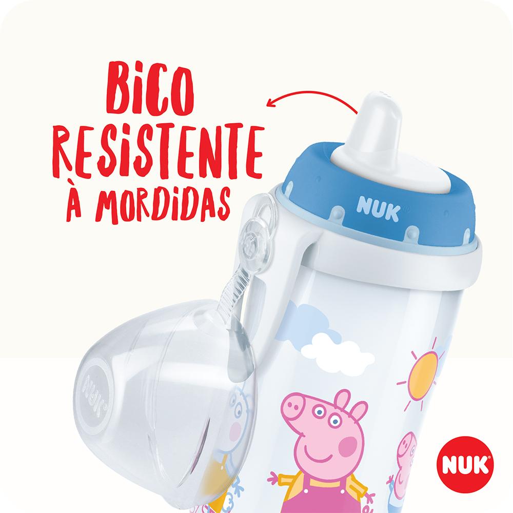 Copo Antivazamento Peppa Pig Nuk Kiddy Cup 300ml