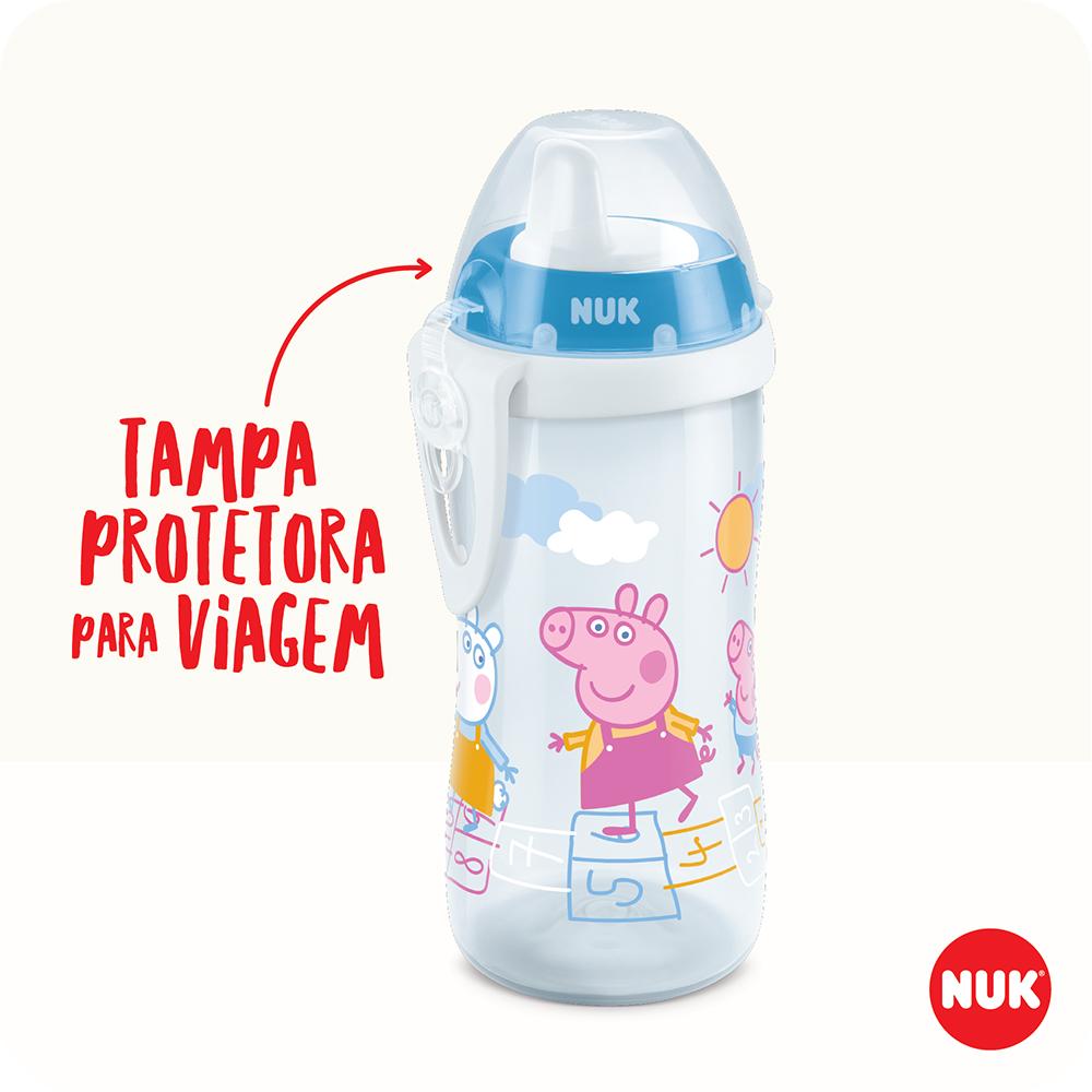 Copo Antivazamento Peppa Pig Nuk Kiddy Cup 300ml