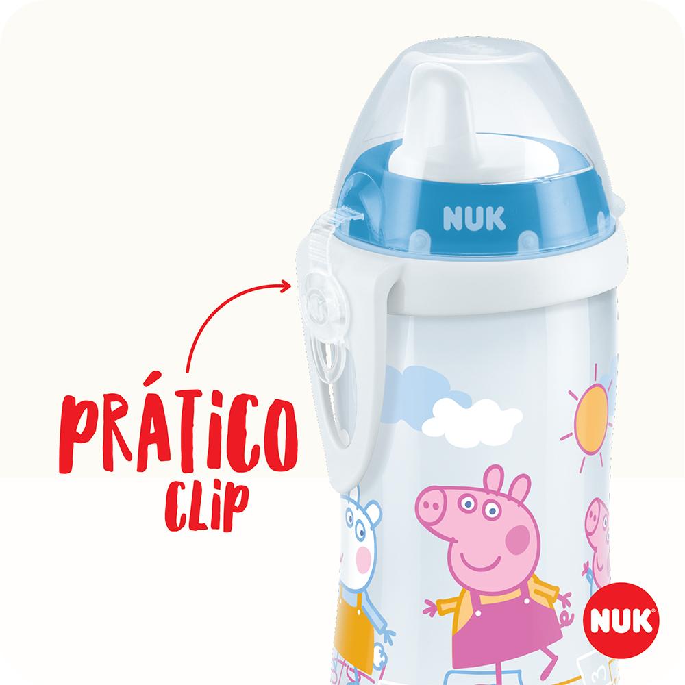 Copo Antivazamento Peppa Pig Nuk Kiddy Cup 300ml