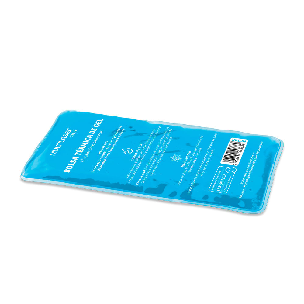 Bolsa Térmica Transparente em Gel Tamanho M Multi Saúde HC348