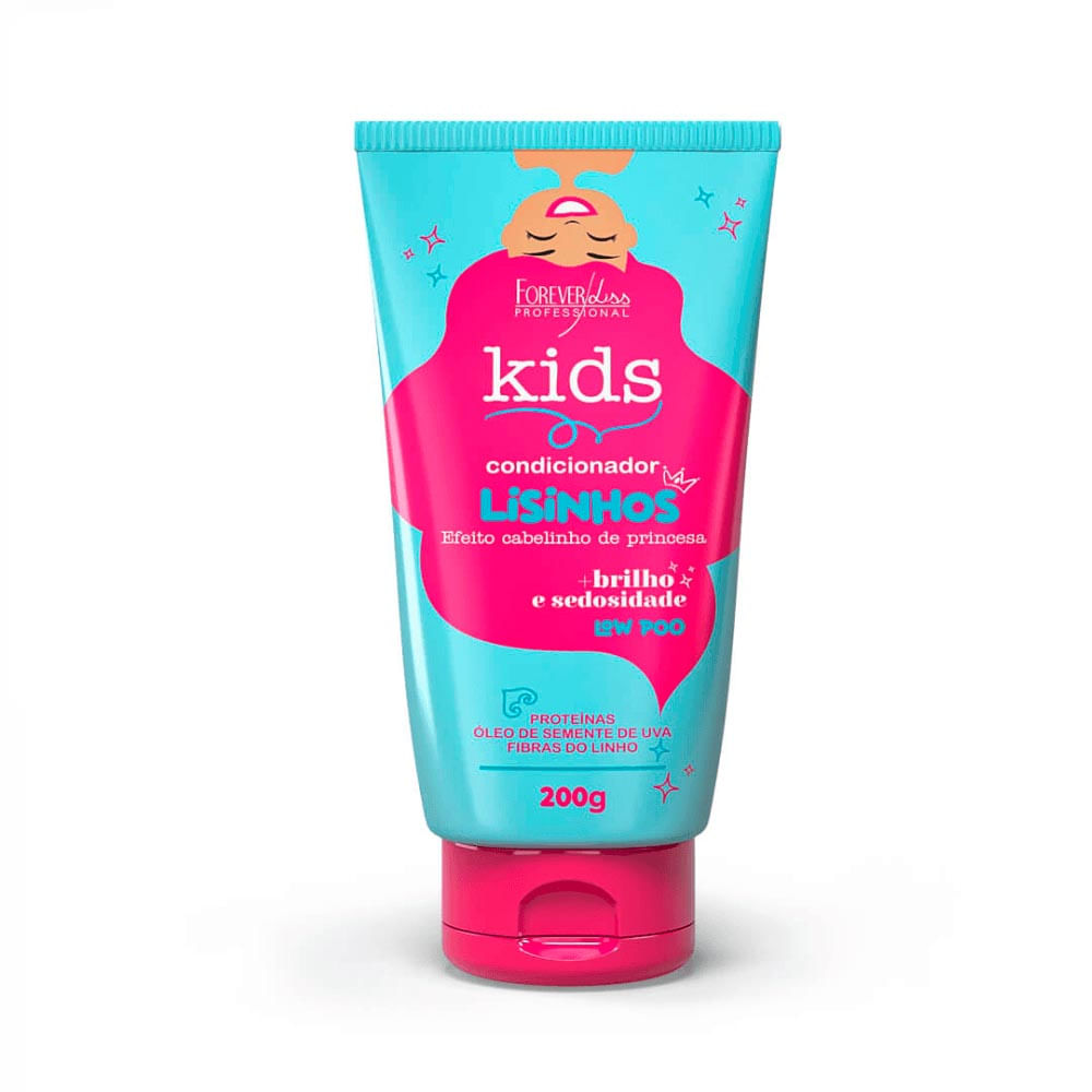 Condicionador Forever Kids Infantil Lisinhos 200g