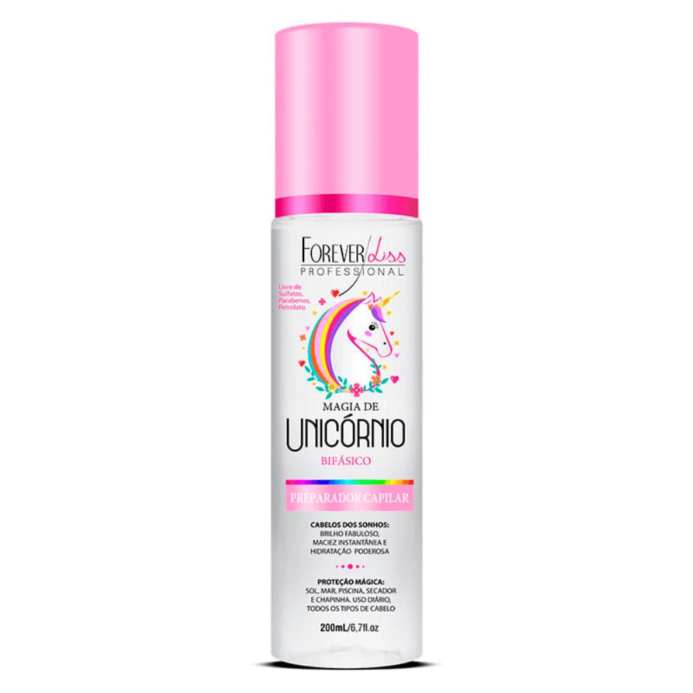 Preparador Capilar Forever Liss Magia De Unicórnio 200Ml
