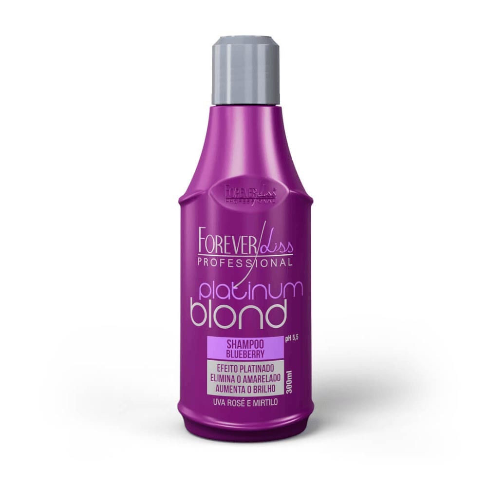 Shampoo Forever Liss Matizador Platinum Blond 300Ml