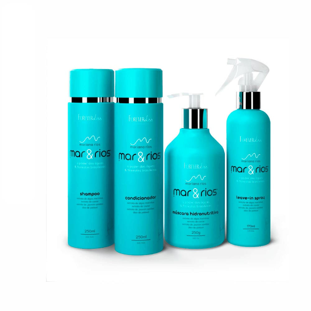 Linha Completa Mar & Rios Forever Liss Mariana Rios
