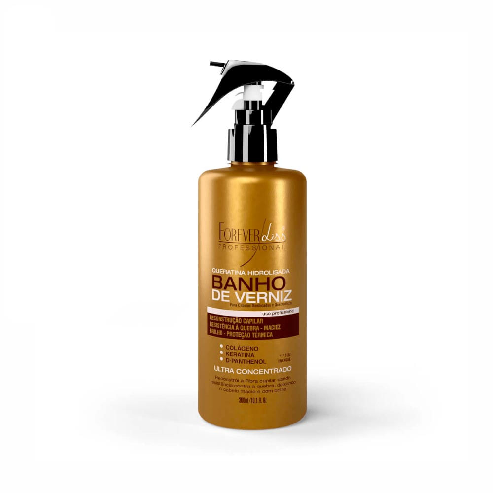 Queratina Hidrolisada Forever Liss Banho De Verniz 275Ml