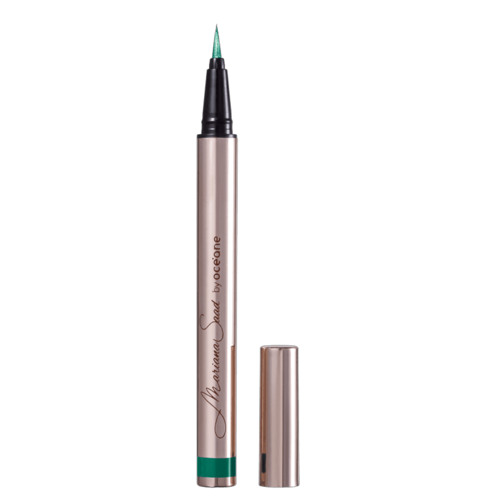 Caneta Delineadora Océane Eyeliner Pen Mariana Saad By Océane 1,8g Real Green