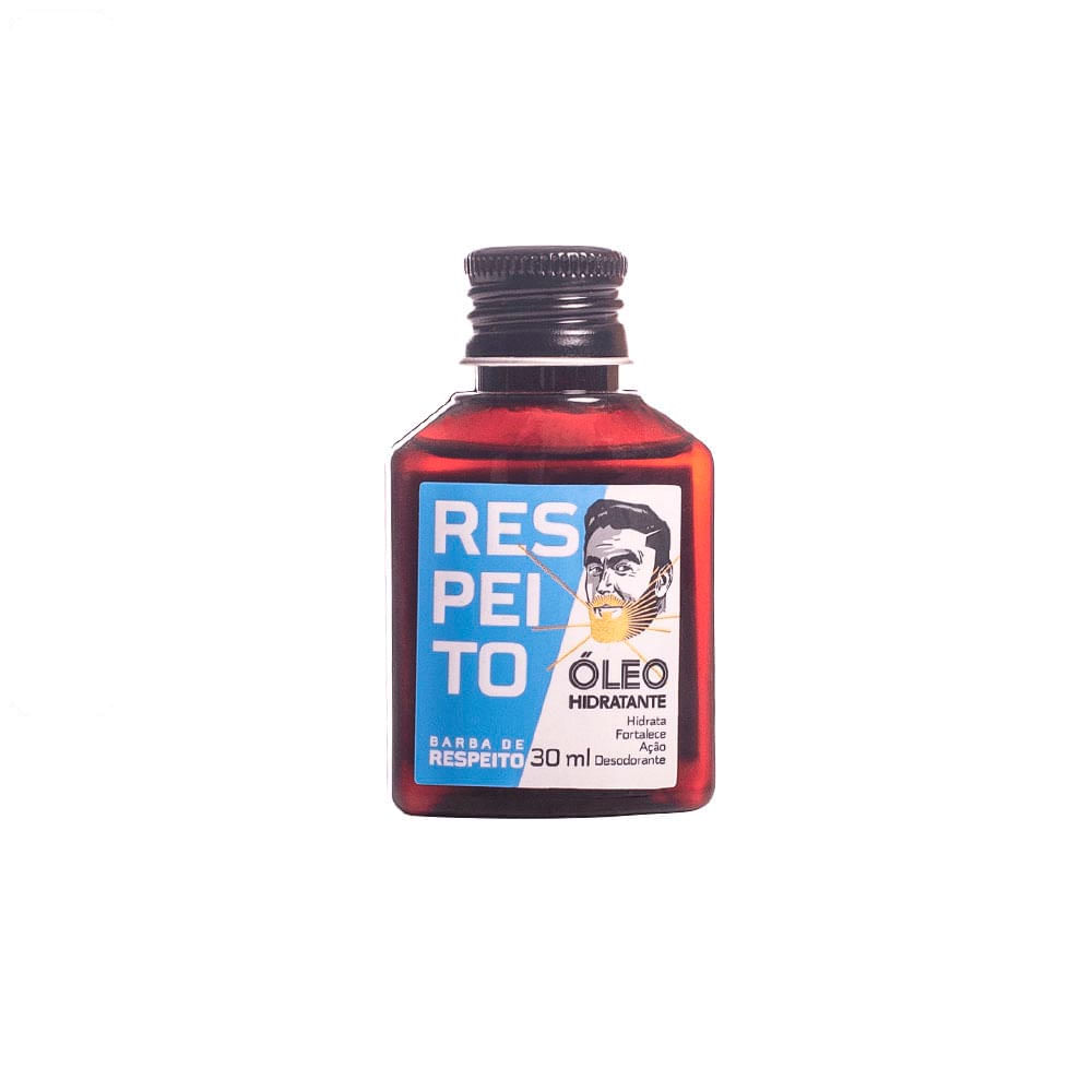 Óleo Hidratante para Barba Premium Barba de Respeito 30ml