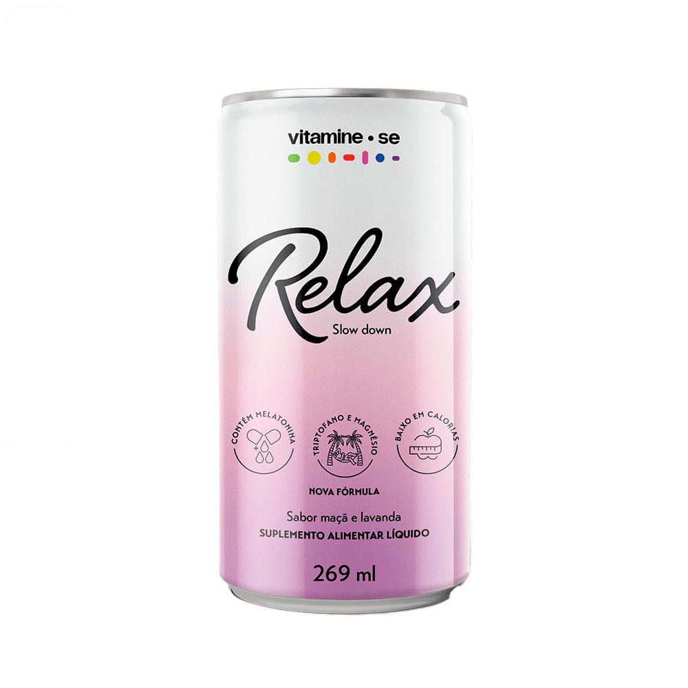 Bebida Funcional Relax Maçã e Lavanda Vitamine-se