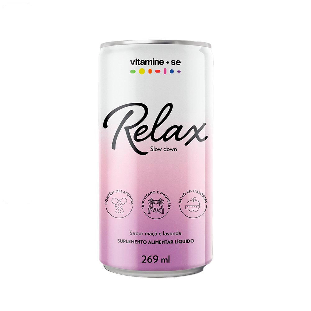 Bebida Funcional Relax sabor Maçã e Lavanda Vitamine-se