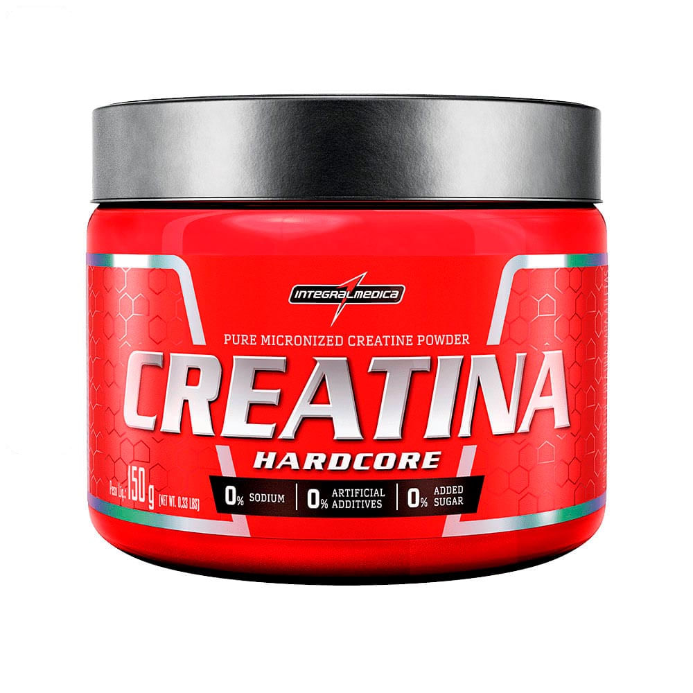 Suplemento Alimentar Creatina Hardcore Integralmédica 150g