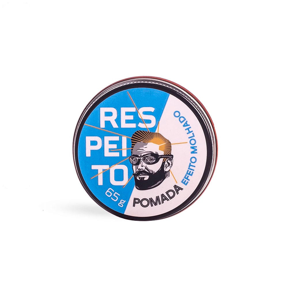 Pomada Modeladora Efeito Molhado Barba de Respeito 65g