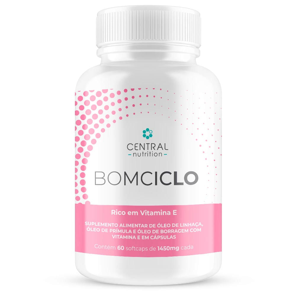 Bom Ciclo Central Nutrition 60 Cápsulas De 1000mg