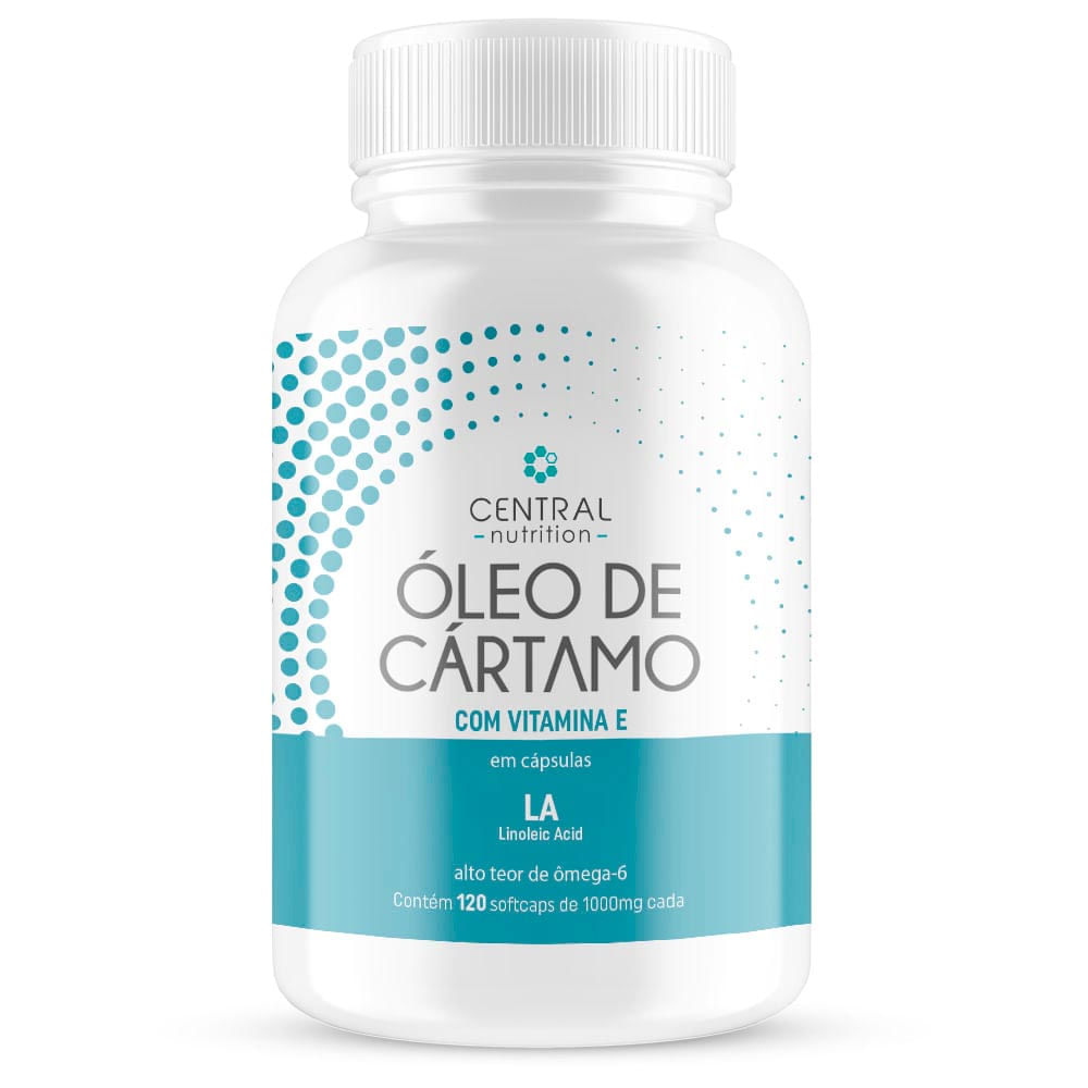 Óleo de Cártamo Centra Nutrition 120 Cápsulas de 1000mg
