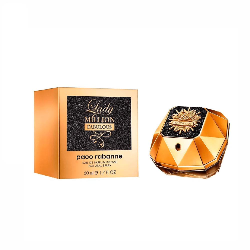 Lady Million Fabulous de Paco Rabanne Eau de Parfum Perfume Feminino 50 ml