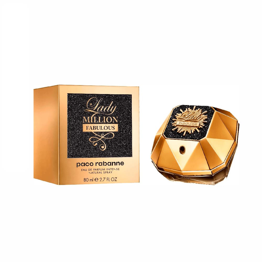 Lady Million Fabulous de Paco Rabanne Eau de Parfum Perfume Feminino 80 ml